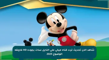 شاهد الآن تحديث تردد قناة ميكي على النايل سات بجودة HD فائقة الوضوح 2025
